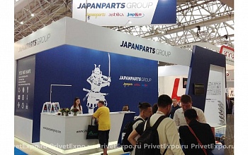 Фото выставочного стенда Japanparts Group