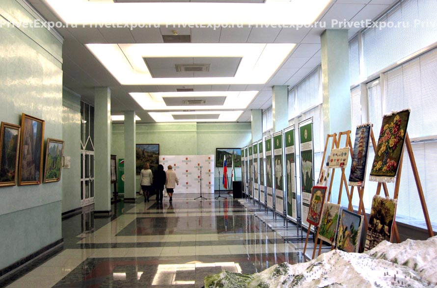 Фото выставочного стенда Республики Ингушетия